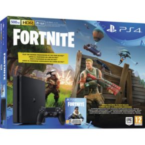Pack Ps4 Slim 500 Go Noire + Fortnite Battle Royal PS4Pack Ps4 Slim 500 Go Noire Fortnite Battle Royal PS4