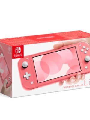 nintendo switch lite corail