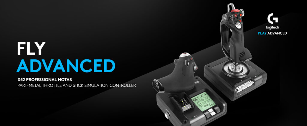 Logitech G Saitek X52 Pro Flight Control System