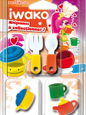 IWAKO 3 Mini gommes Ustensiles de cuisine