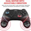 Manettes pour Switch/Switch Lite, Manette sans Fil pour Nintendo Switch, 6 Axes Manette Pro Switch de Jeu avec Bluetooth/Turbo/Double Moteur pour Switch Pro et Switch Lite et PC