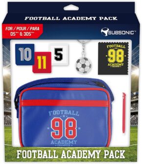SUBSONIC Pack d’accessoires Football Academy pour Nintendo 3DS/3DSXL/New 3DS/New 3DSXL