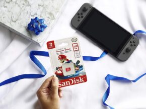 Carte microSDXC sanDisk-128-Go pour Nintendo Switch