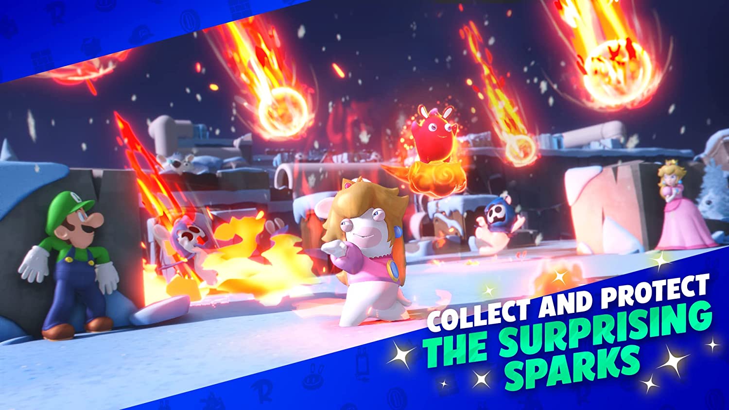 Mario + Lapins Crétins Sparks Of Hope – Nintendo Switch – Neuf Sous Cellophane – Version Japonaise (ENG)