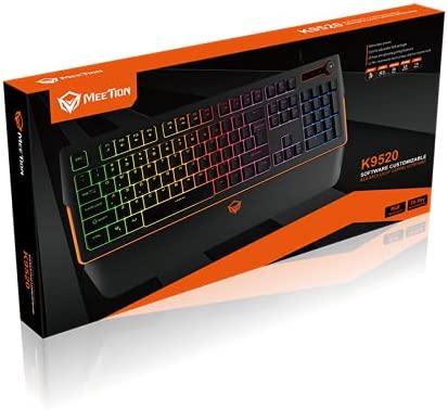 Meetion K9520 - RGB Magnetic Wrist Rest Gaming Keyboard