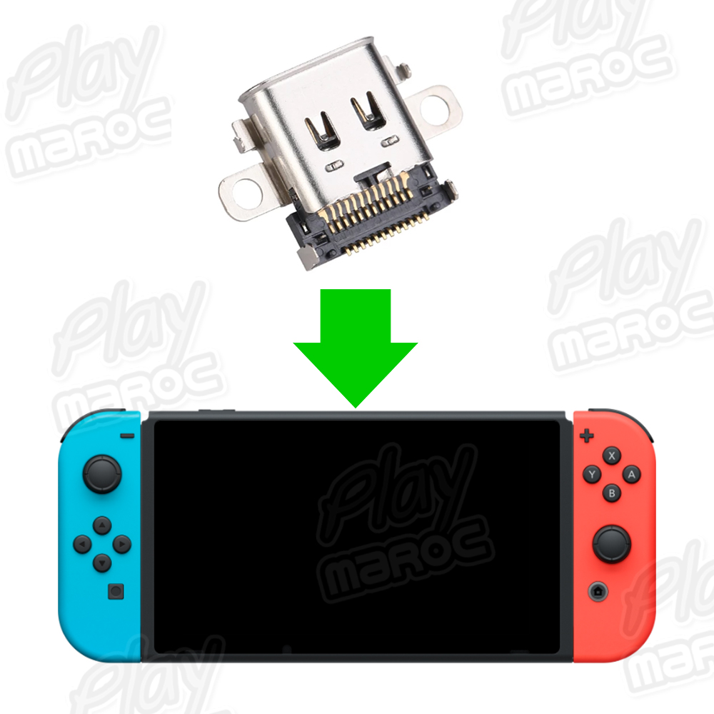 Réparation connecteur USB-C Switch