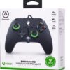 Manette filaire amélioré – PowerA Hint of Green (Xbox One)