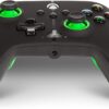 Manette filaire amélioré – PowerA Hint of Green (Xbox One)