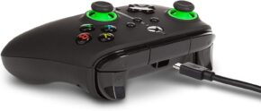 Manette filaire amélioré – PowerA Hint of Green (Xbox One)