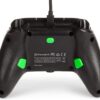 Manette filaire amélioré – PowerA Hint of Green (Xbox One)