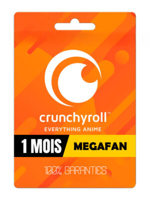 Crunchyroll MEGA FAN - 1 Mois