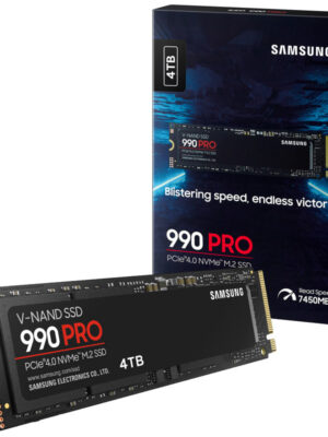 990 PRO Série NVMe SSD, PCIe 4.0 M.2 Type 2280 - 4 TB