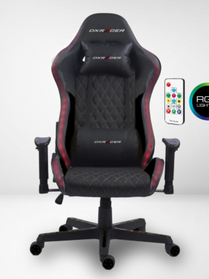 Chaise Gamer DXRacer avec Lumière RGB – DXR6