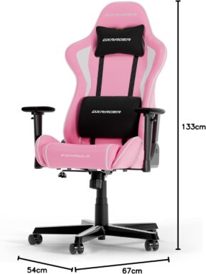 Chaise Gaming DXRacer Formula F08 Pink