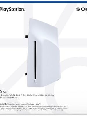 Lecteur de Disque Blu-ray Ultra HD 4K Détachable pour PS5 Slim et PS5 Pro
