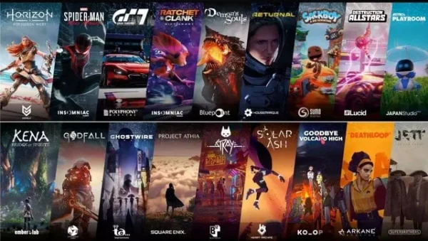 Tous les jeux annoncés pour la PS5 !